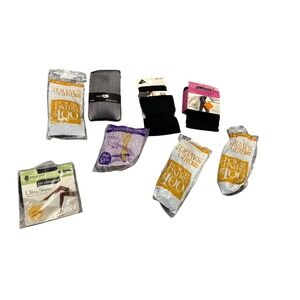 Pantyhose Stockings Bundle Job Lot - No Nonsense, Todays Girl, Great Shapes